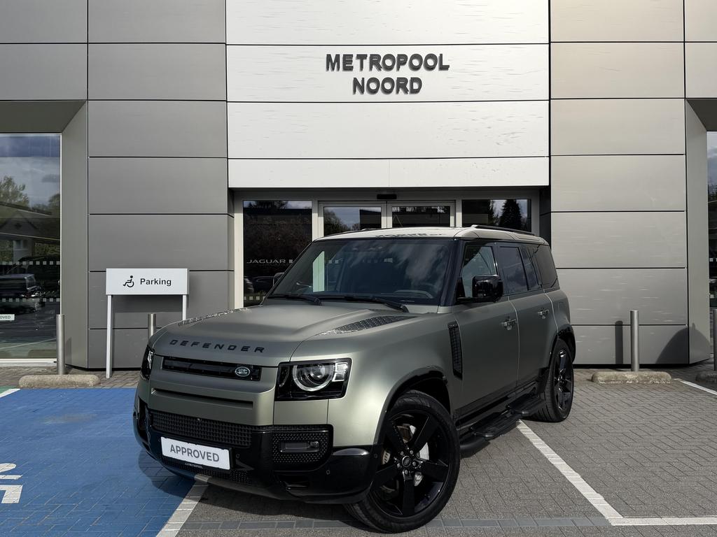 Land Rover Defender P300e X-Dynamic HSE // MAT PPF, Auto's, Land Rover, Bedrijf, Airconditioning, Centrale vergrendeling, Cruise Control