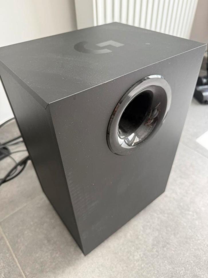 Logitech G560 LIGHTSYNC — Système d’enceintes gaming 2.1, Informatique & Logiciels, Enceintes Pc, Comme neuf, Enlèvement