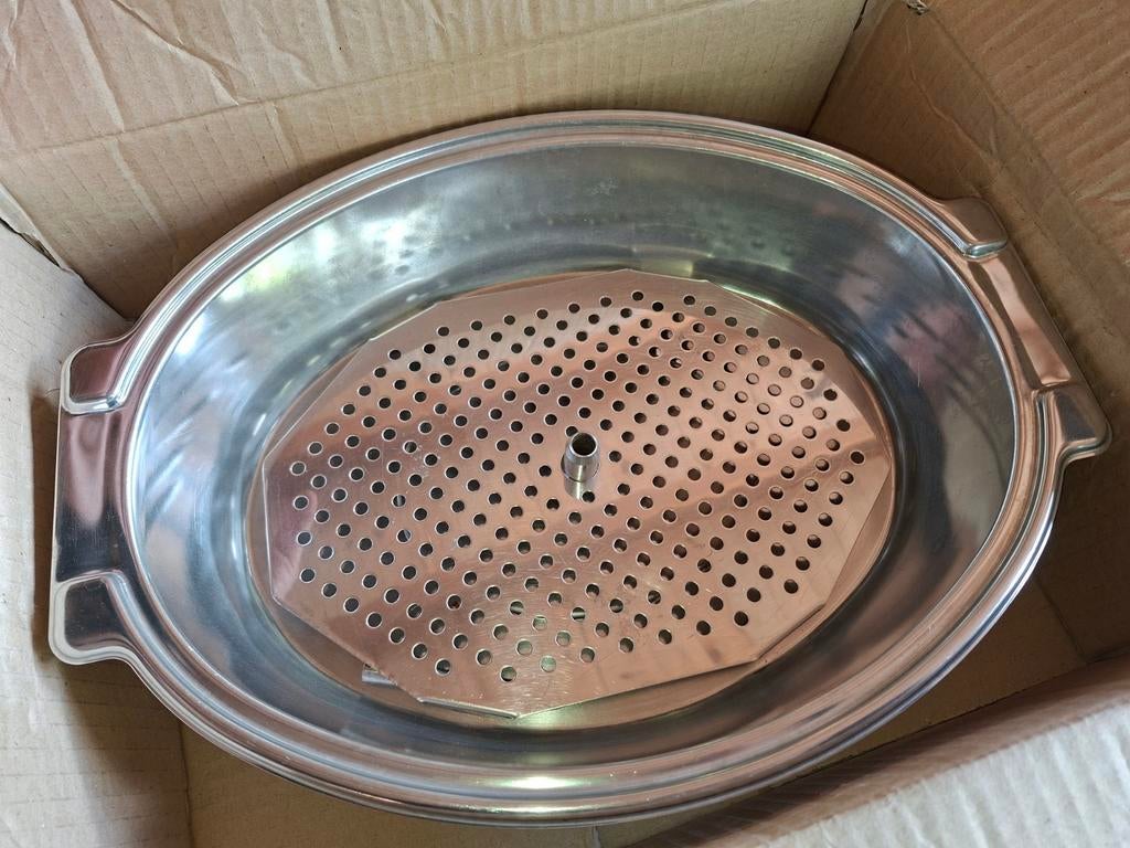 Plat inox vapeur pour four ou combiné, Ophalen of Verzenden, Stoom, Oven