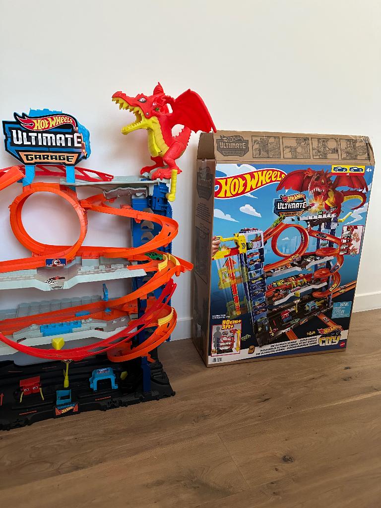 Hot wheels racebaan, Racebaan, Ophalen of Verzenden, Zo goed als nieuw, Hot Wheels