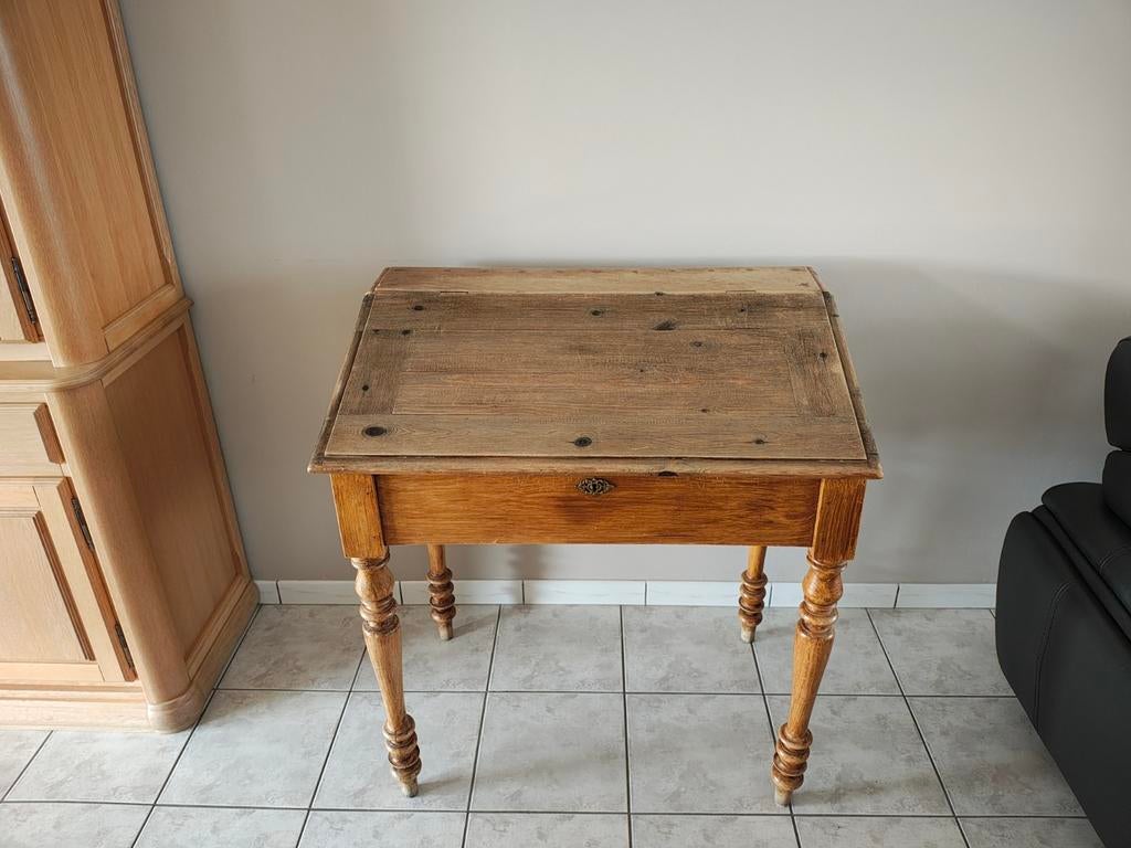 Oud Antieke notaris bureaukastje 150€, Huis en Inrichting, Kasten | Secretaires, Gebruikt, Ophalen