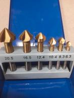 6 delig verzinkboren set HBM, Enlèvement ou Envoi, Neuf