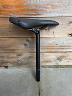 Zadelpen met sportzadel, Ophalen of Verzenden, Zo goed als nieuw, Racefiets, Zadel