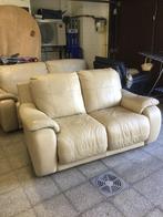 Salon, Huis en Inrichting, Zetels | Zetels, Ophalen of Verzenden, Gebruikt, Leer