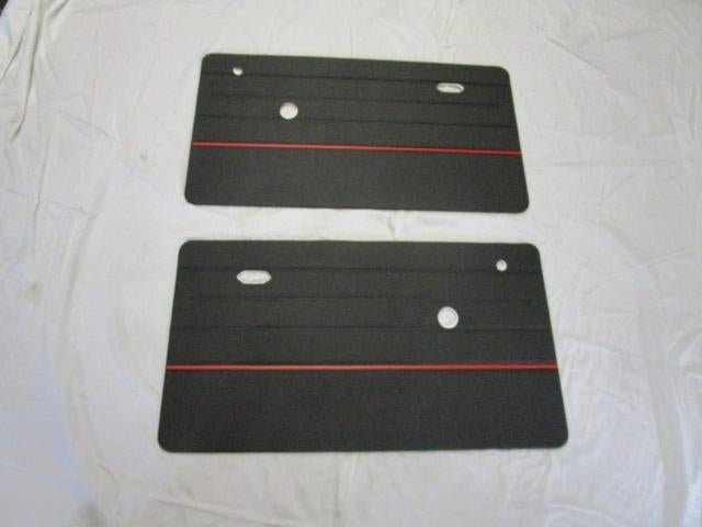 panneaux de porte à lignes noires et rouges, Classic Mini, Enlèvement, Neuf, Austin