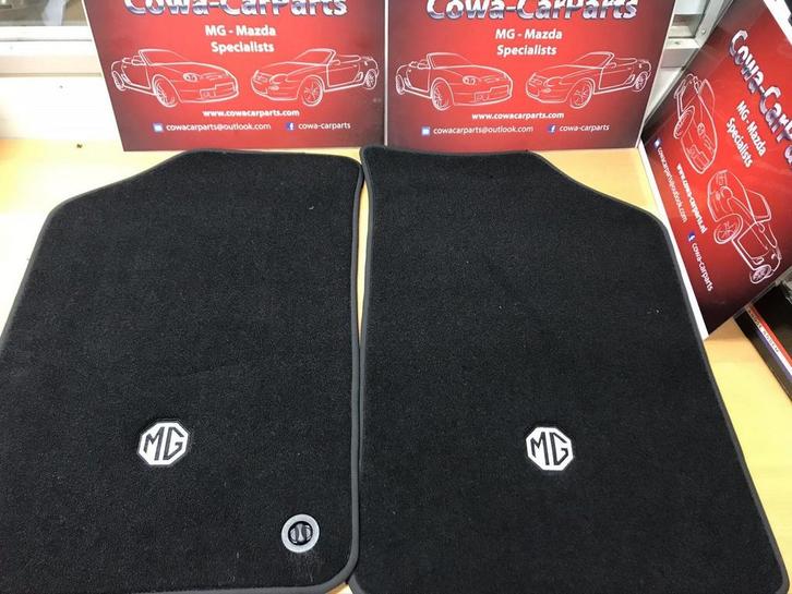 mg f mgf mg tf mgtf originele mg le500 zwart-grijs mattenset, Autos : Pièces & Accessoires, Habitacle & Garnissage, Neuf, Enlèvement ou Envoi