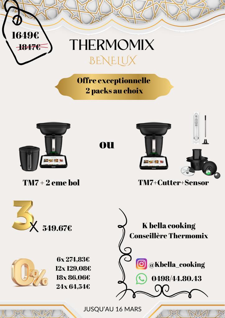 Thermomix TM7, Electroménager, Électroménager & Équipement Autre, Neuf, Enlèvement