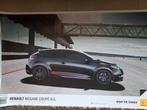 Poster Renault Mégane Coupé R.S., Ophalen of Verzenden, Zo goed als nieuw, Renault