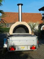 Pizzaoven TE HUUR op aanhangwagen, Ophalen, Gebruikt