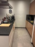 Keuken greeploos, met eiland, zelf af te breken., Maison & Meubles, Cuisine | Cuisines complètes, Enlèvement, Sans poignée