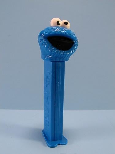 PEZ dispenser Cookie Monster - Sesame Street, Ophalen of Verzenden, Zo goed als nieuw
