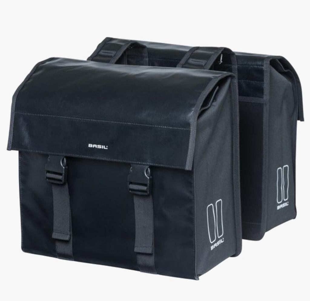 Dubbele fietstas, Ophalen