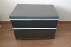 Lot 2 tables de chevet Sinfonie Plus - comme neuves, Neuf, Enlèvement, Bois, 45 à 65 cm