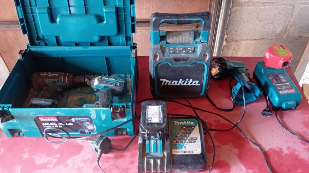 Makita, Ophalen