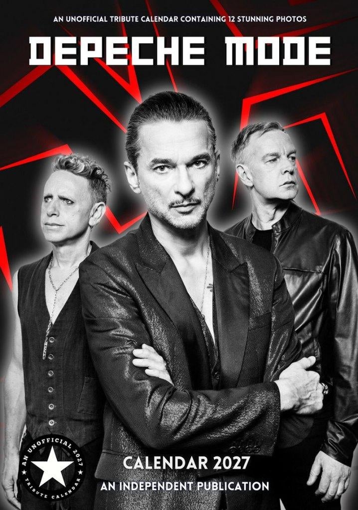 Calendrier Depeche Mode 2027 en précommande, Divers, Calendriers, Envoi, Calendrier annuel, Neuf