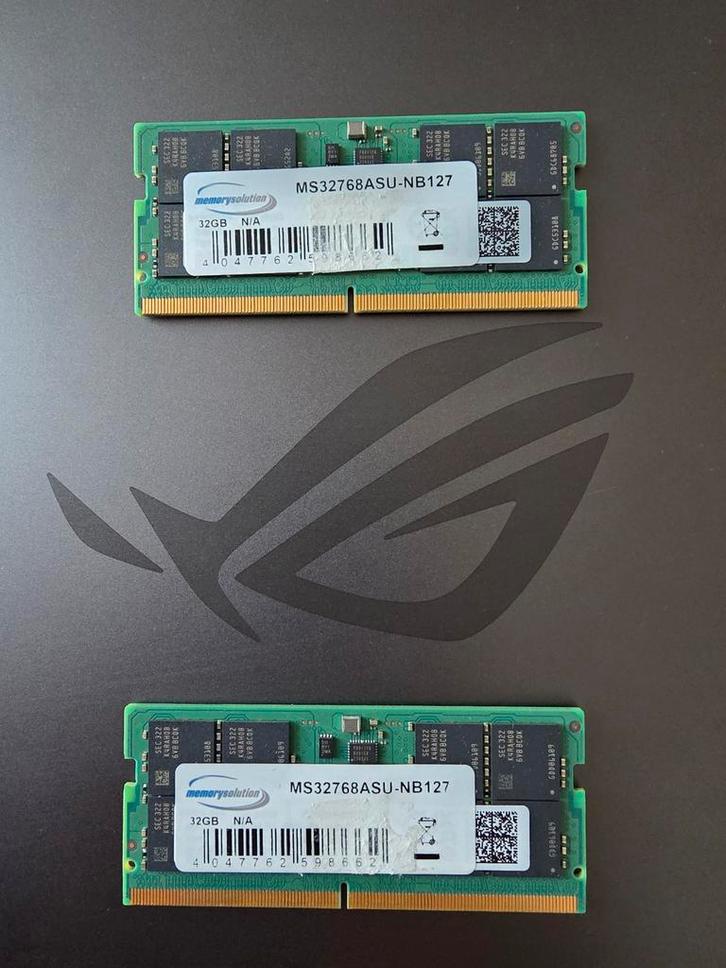 DDR5-laptop RAM — 64 GB (2x32 GB), Computers en Software, RAM geheugen, DDR5