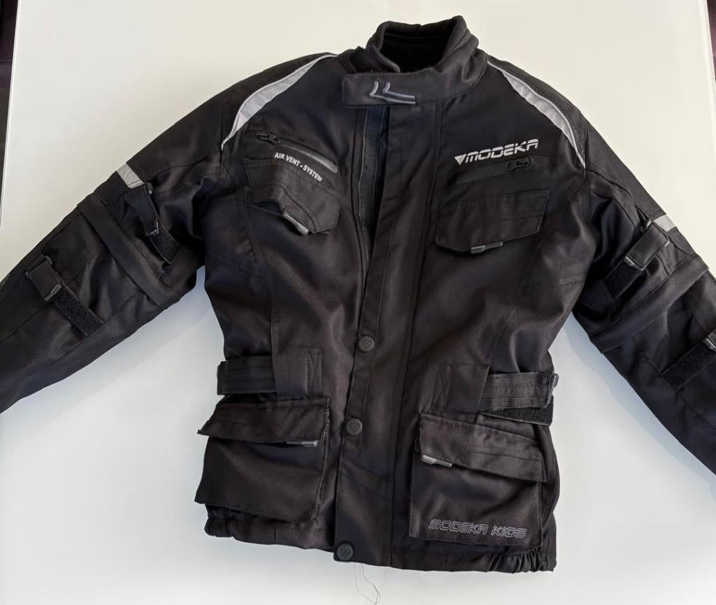 Veste moto Modeka – Enfant – Taille 164, Ophalen, Jas | textiel, Kinderen, Modeka