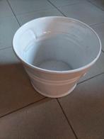 Porseleinen bloempot, Tuin en Terras, Bloempotten, Ophalen, Gebruikt, Rond, Balkon