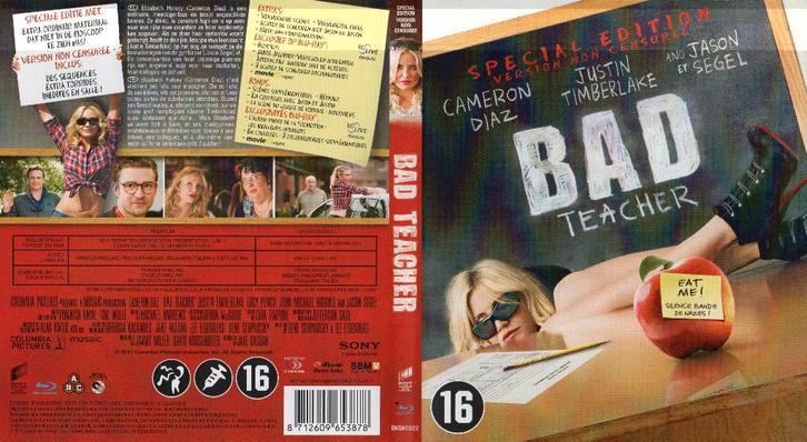 bad teacher (blu-ray) neuf, CD & DVD, Blu-ray, Comme neuf, Autres genres, Enlèvement ou Envoi