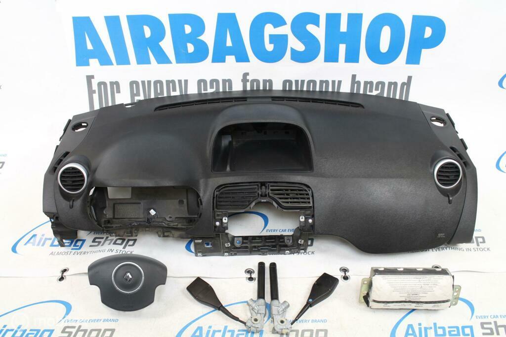 Airbag set - Dashboard zwart Renault Kangoo (2008-2021), Gebruikt, Ophalen of Verzenden