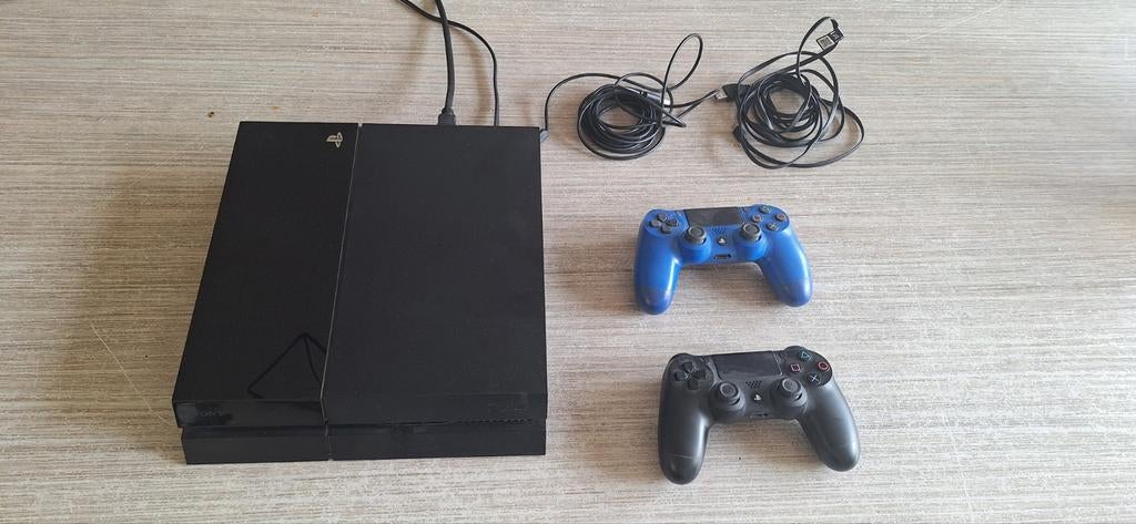 Ps4, Ophalen, Met 2 controllers, Original, 500 GB