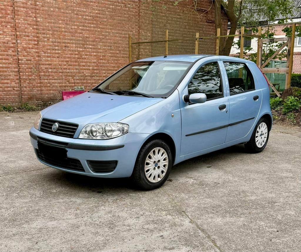 Fiat Punto 1.2 Benzine - 126000 KM - AIRCO - ELEK RAMEN, Autos, Fiat, Achat, Noir, 5 portes, Particulier