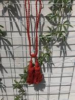 EMBRASSE MET DUBBELE FLOS ROOD/BRUIN NIEUW, Ophalen of Verzenden, Nieuw