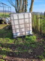 Cubi. Regenwatertank van 1000 liter, 150 liter of meer, Ophalen, Gebruikt, Met kraantje