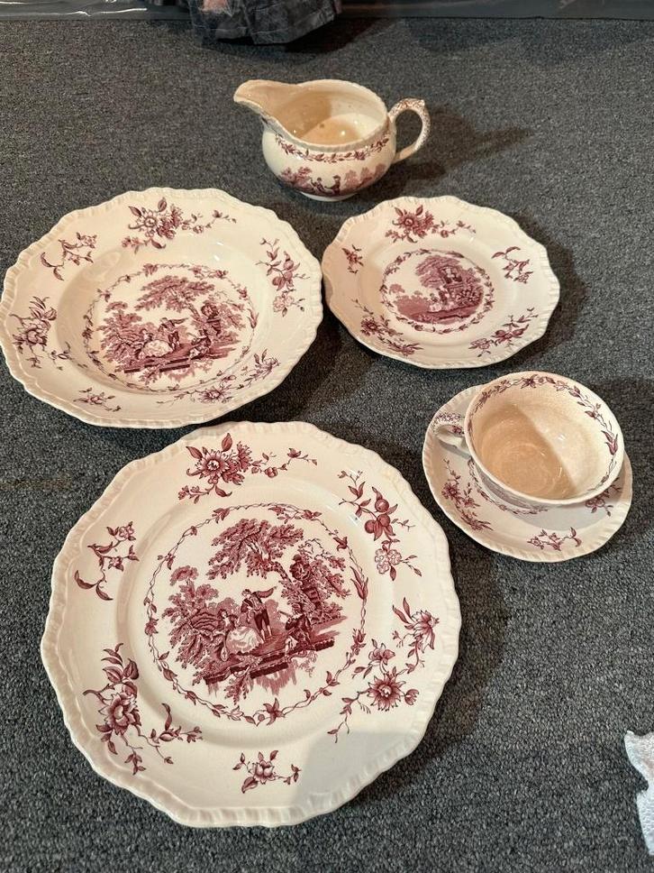 antiek Engels servies, Antiek en Kunst, Antiek | Servies compleet, Ophalen