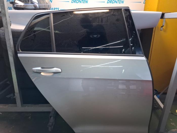 Portière 4portes arrière droite d'un Volkswagen Golf (LB7W, Volkswagen, -, 3 mois de garantie, Utilisé