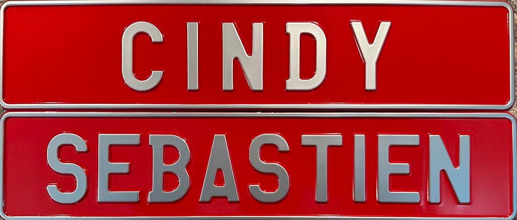 Plaque immatriculation tuning/fantaisie, Enlèvement ou Envoi, ., ., .