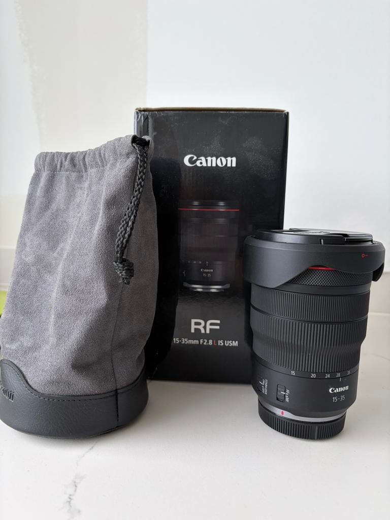 Canon RF 15-35mm F2.8 L IS USM, Ophalen of Verzenden, Gebruikt, Groothoeklens, Zoom