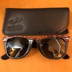 Vintage B&L Ray-ban Wayfarer street brown zonnebril W2, Enlèvement ou Envoi, Comme neuf, Ray-Ban, Lunettes de soleil