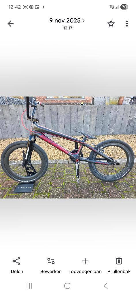 Bmx supercross maat pro, Fietsen en Brommers, Fietsen | Crossfietsen en BMX, Gebruikt, Ophalen