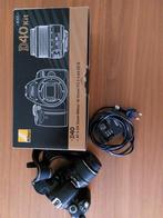 Digitale camera Nikon D40 AF-S DX Zoom Nikkor 18-55mm, Ophalen, Gebruikt, Spiegelreflex, Nikon