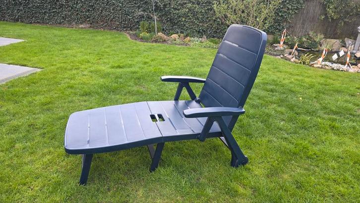 Ligbed in pvc met bijhorend ligkussen, Tuin en Terras, Ligbedden, Ophalen