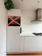 KVIK HOOGGLANS GREEPLOOS EIILAND KEUKEN, Huis en Inrichting, Wit, Dubbelwandige keuken, Ophalen of Verzenden, Zo goed als nieuw