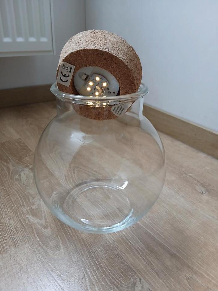 TERRARIUM POUR PLANTES EN PARFAIT ÉTAT AVEC ÉCLAIRAGE, Maison & Meubles, Plantes d'intérieur, Enlèvement ou Envoi