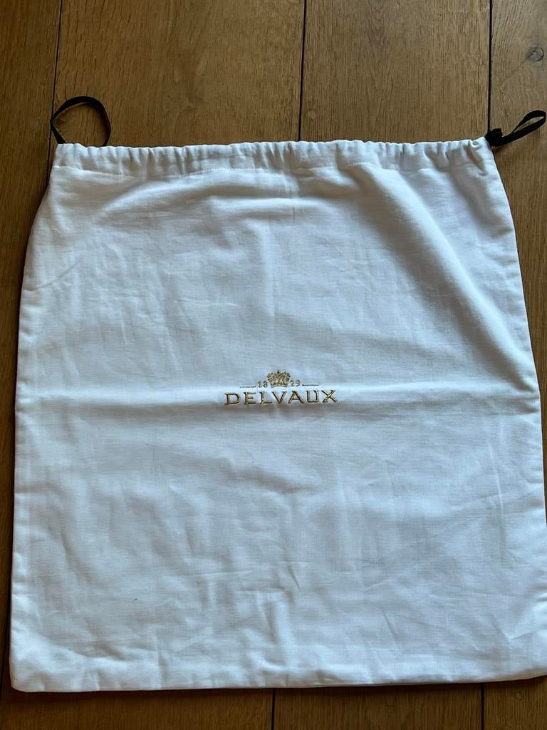 Nieuwe linnen tas Delvaux, Bijoux, Sacs & Beauté, Trousses de toilette, Enlèvement, Neuf, Blanc