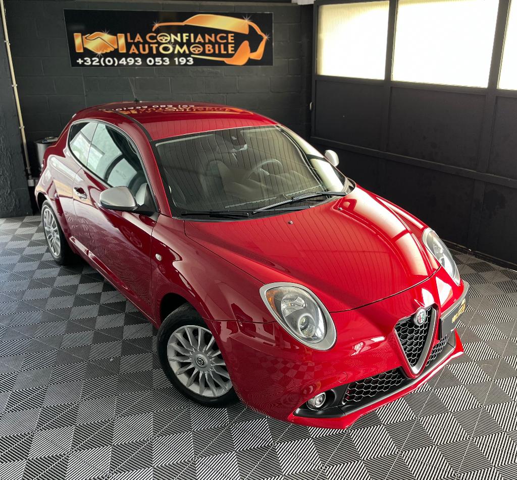 Alfa Roméo Mito 1.4i 1er Propriétaire Garantie 12 Mois, Achat, Euro 6, Noir, Berline