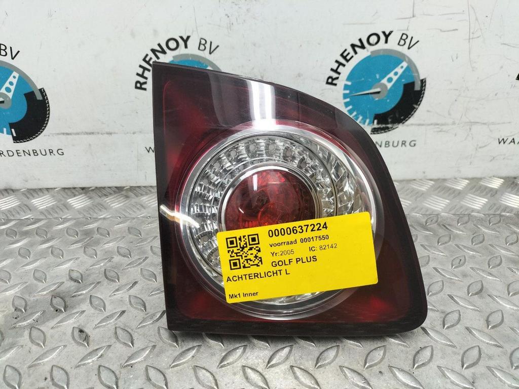 VOLKSWAGEN GOLF PLUS 5M 1.6 FSI Turijn  ACHTERLICHT L 2005, Auto-onderdelen, Verlichting, Ophalen of Verzenden, Gebruikt, Stiba lid