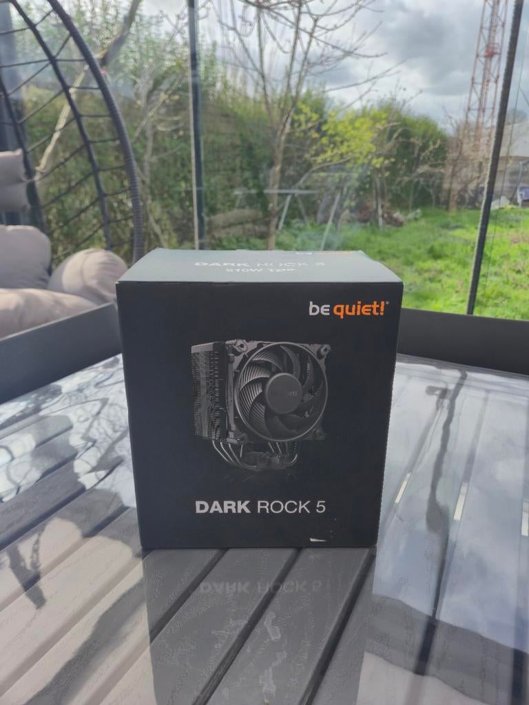 Taisez-vous ! Dark Rock 5, Informatique & Logiciels, Refroidisseurs d'ordinateur, Enlèvement ou Envoi, Comme neuf, Refroidisseur ordinateur à air