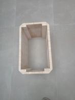 Table basse en travertin italien, Maison & Meubles, Enlèvement