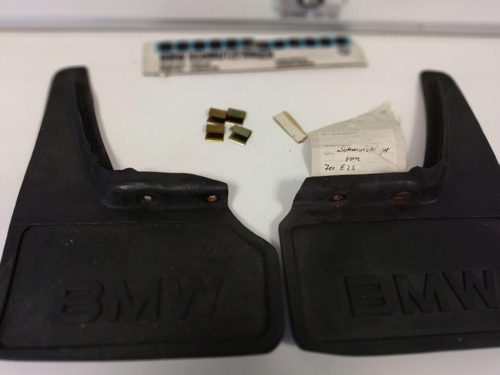 BMW E23 originele spatlappen set voor 72601887363 Nieuw, Enlèvement ou Envoi, Niet ingevuld, BMW, Niet ingevuld