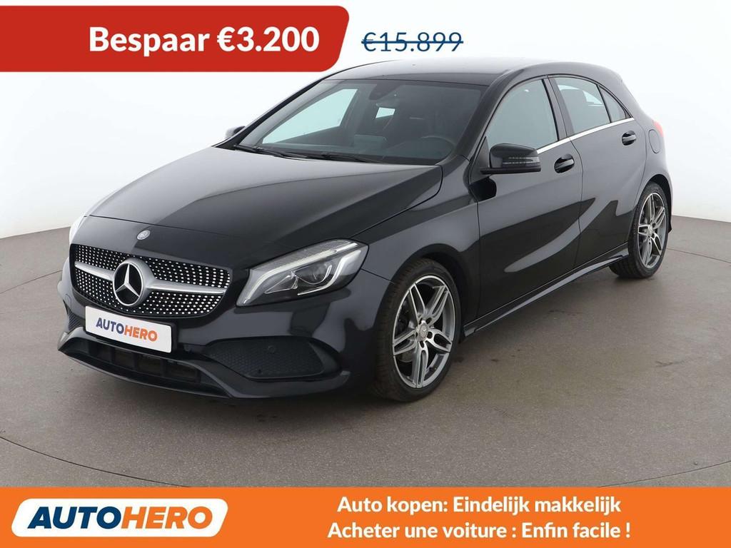 Mercedes-Benz A-Klasse 180 A 180 BlueEfficiency AMG Sport, Auto's, 122 pk, Gebruikt, 1370 kg, Zwart