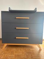 Bopita Kyan bed 60x120 cm + commode + opzetstuk, Ophalen, Zo goed als nieuw, Commode