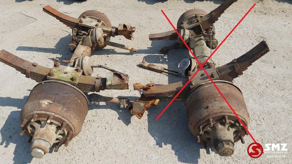 Occ Assen oplegger - trailer BPW LHZ11010, Gebruikt, Overige merken, Transmissie en Accessoires