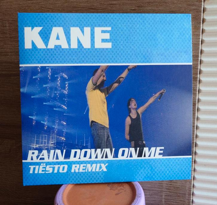 Kane - Rain Down On Me (Tiësto remix edit + Original)(7'')), Cd's en Dvd's, Vinyl Singles, Nieuw in verpakking, Single, Dance