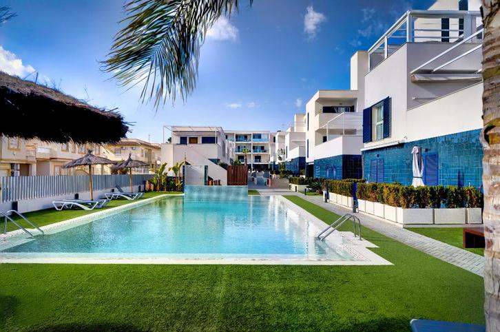 TE KOOP PENTHOUSE MET FRONTAAL ZEEZICHT Spanje, Vacances, Maisons de vacances | Espagne, Costa Blanca, Appartement, Village, Mer