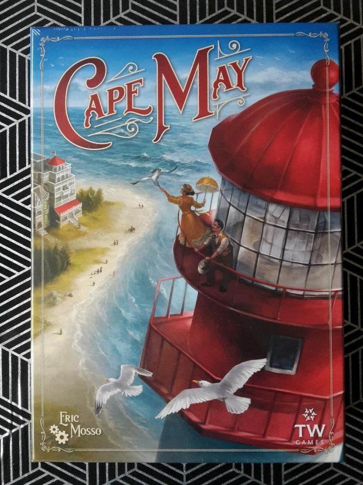 Nieuw spel Cape May, in folie, 1-4 spelers, + 1 gratis promo, Hobby en Vrije tijd, Gezelschapsspellen | Bordspellen, Nieuw, Ophalen of Verzenden